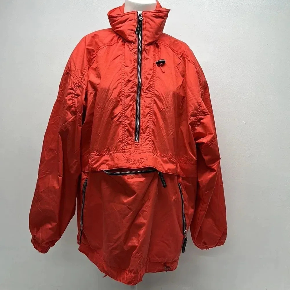 Obermeyer New Arc Winter Jacket Coat Snowboarding Skiing Red Vintage Women Large